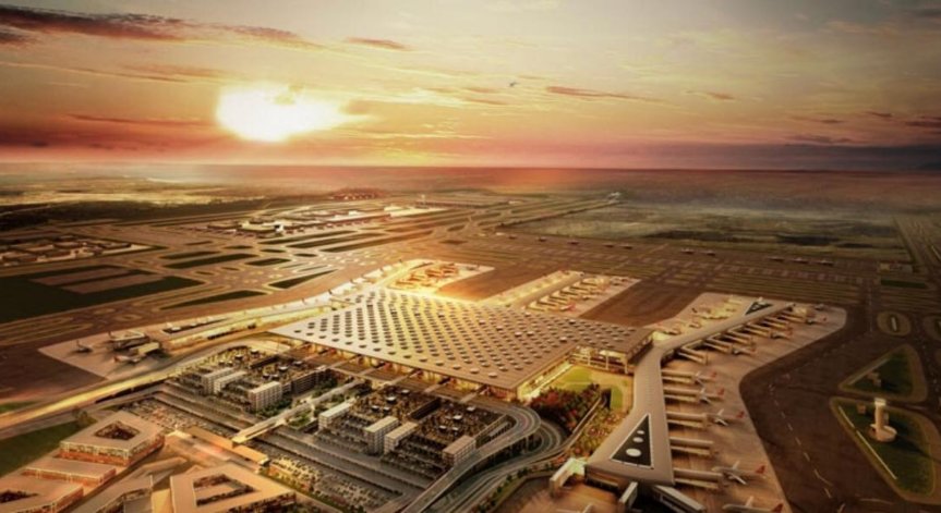 Ердоган обича мегаструктурите: Днес открива най-голямото летище в света