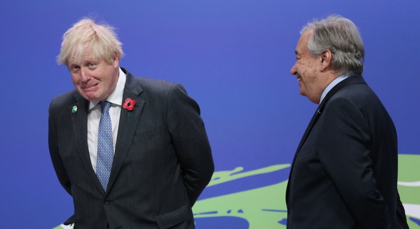 Борис Джонсън за климатичните промени: Остава ни минута до полунощ