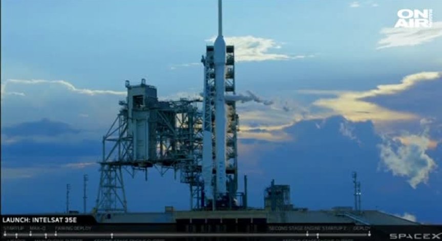 Space X прекрати изстрелване на ракета 10 секунди преди излитане