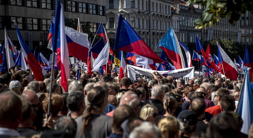 Протест в Прага: 