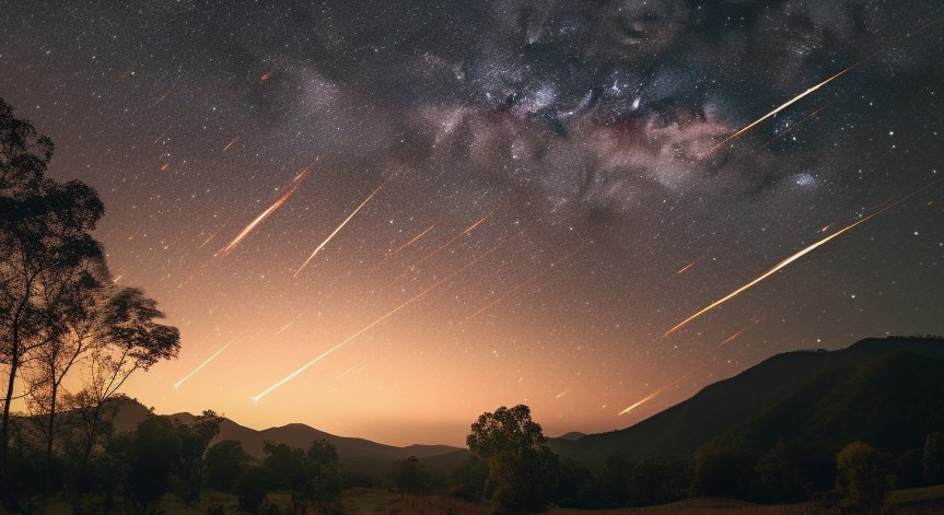 Метеорният поток Геминиди представя небесно шоу на 13 срещу 14 декември