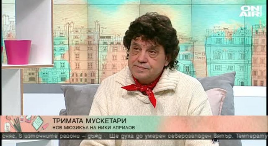 Ники Априлов поставя мюзикъл на българската сцена 