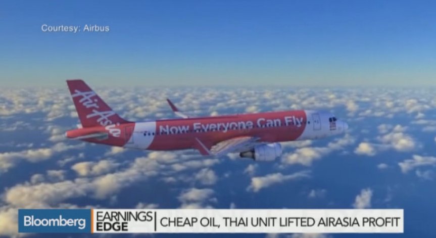 AirAsia се връща на печалба с евтиния петрол