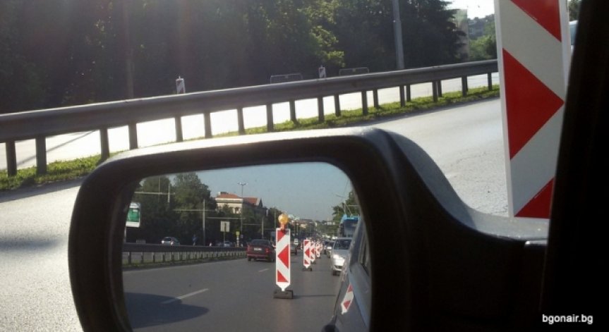 Нови промени на движението по столичното Цариградско шосе
