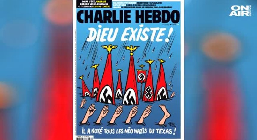 Charlie Hebdo посвети брой на наводненията в Тексас 