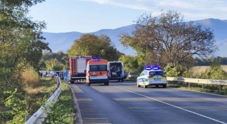 Тежко ПТП край Копринка.