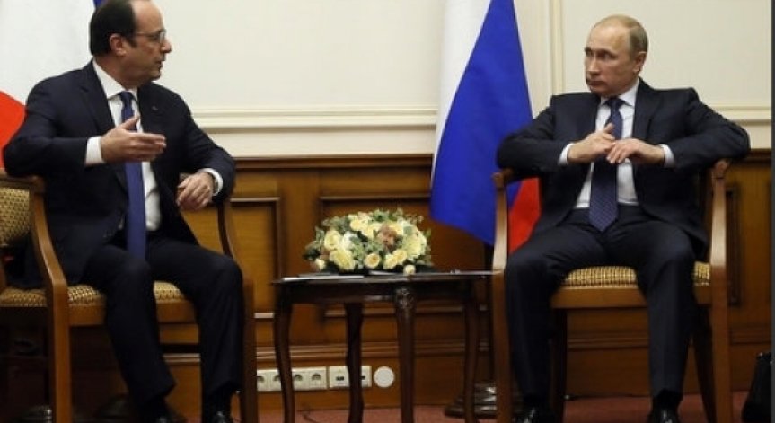 Путин обсъдил ситуацията в Украйна с Меркел, Оланд и Порошенко