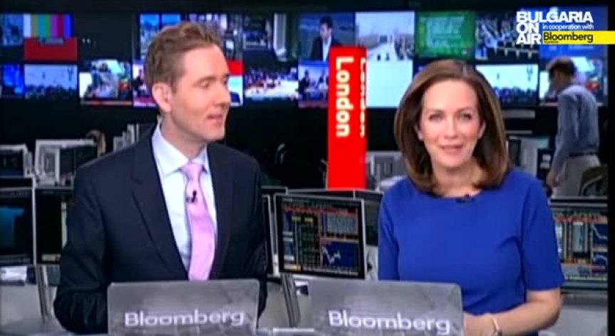 Поздрав от Марк Бартън и Анна Едуардс, Bloomberg, Лондон 