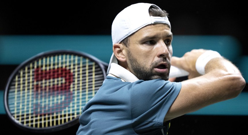 Григор Димитров е избран сред най-добрите в тениса за февруари