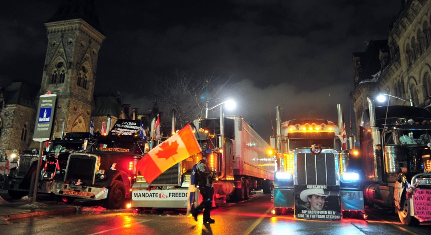 Продължава блокадата на два гранични пункта между Канада и САЩ от протестиращи