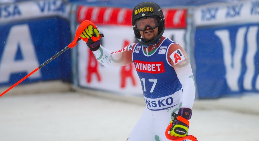Алберт Попов спечели гигантския слалом в Банско