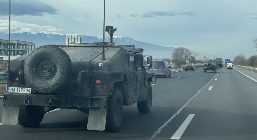 Военна техника ще премине по пътищата у нас