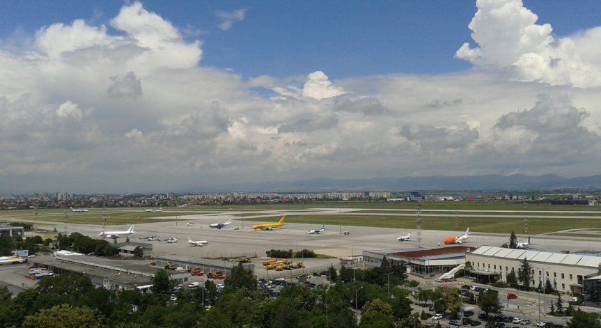 Годишен ръст от 9% на пътниците на летище София през юли