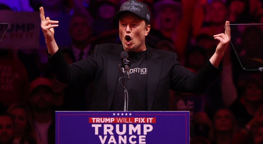 Главният изпълнителен директор на Tesla беше най-видният поддръжник на републиканците.