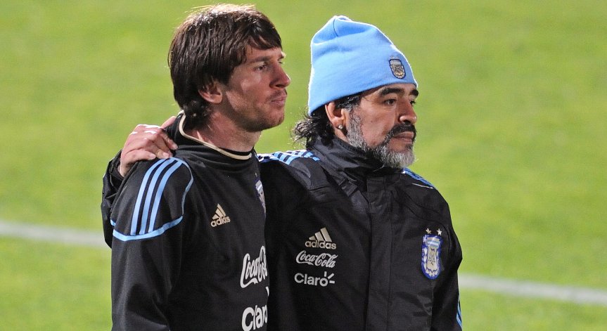 Синът на Марадона призова Меси да се откаже завинаги от №10