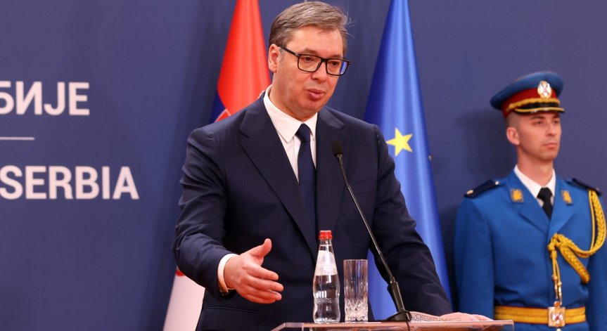 Вучич: Тежка е ситуацията в Косово, ЕС и САЩ да вразумят Курти