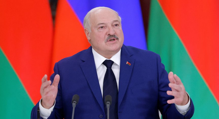 Речта на Александър Лукашенко беше излъчена на живо.
