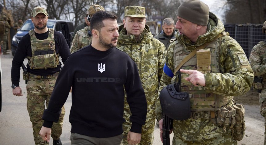 Зеленски: Ако Бахмут падне, Русия ще получи международна подкрепа