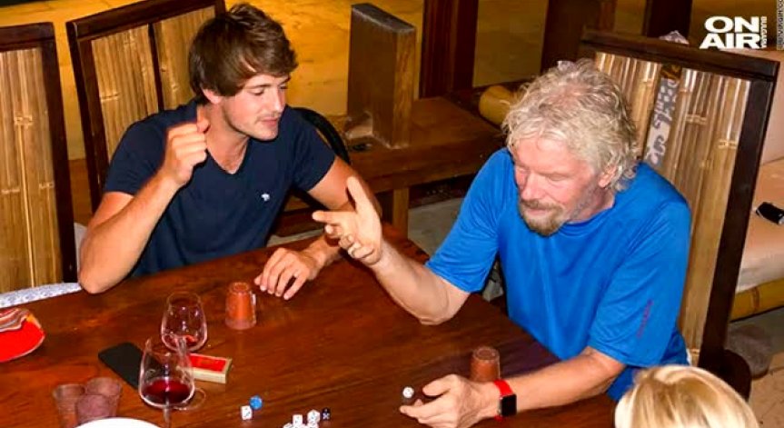 Ричард Брансън се скри от Ирма във винарска изба