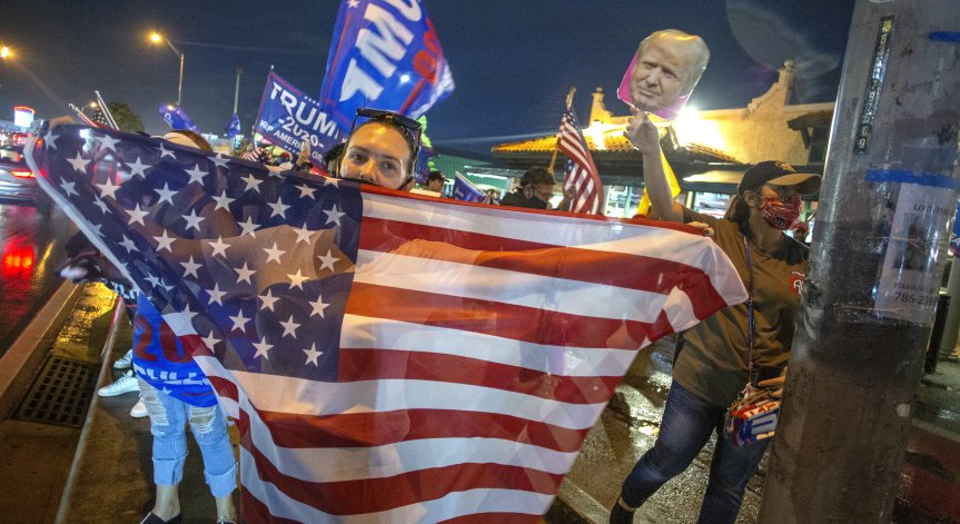 Асошиейтед прес: Броенето продължава,  264 срещу 214 в полза на Байдън