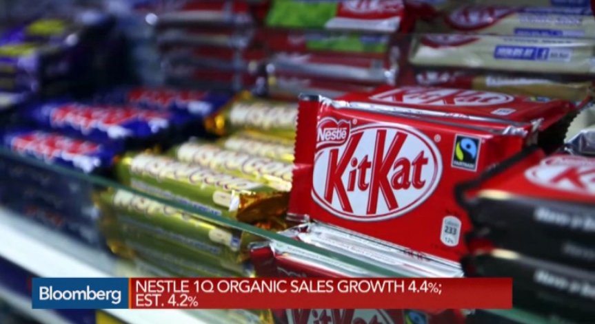 Nestle с 4,4% ръст на продажбите през първото тримесечие