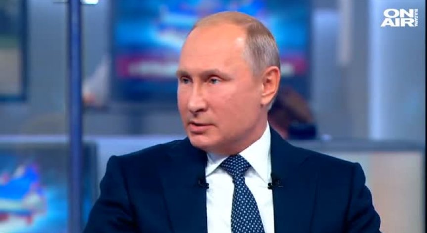 Путин отговаря на въпроси в 