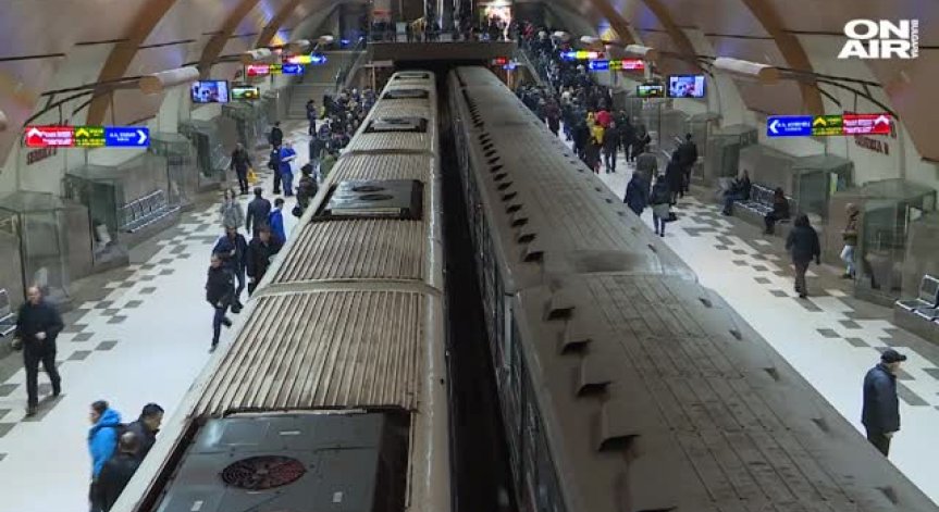 Метрото - най-сигурното място за столичани при бомбардировка