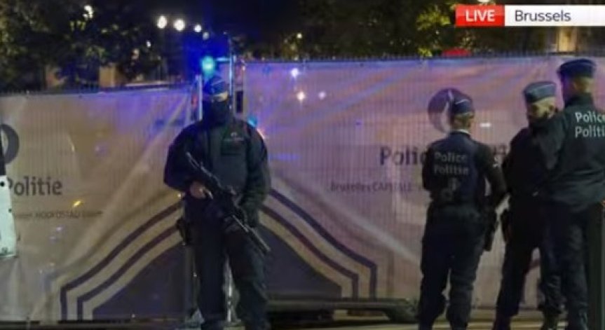 Двама застреляни в центъра на Брюксел, нападателят крещял 