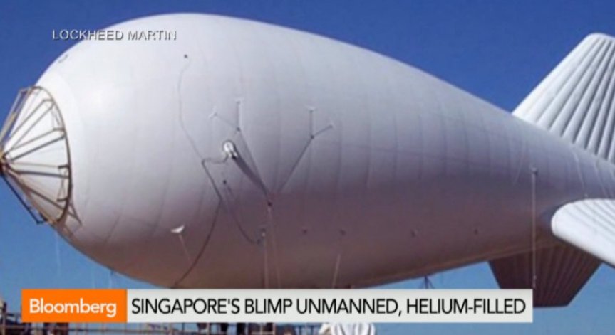 Сингапур пуска балон-радар от 2015