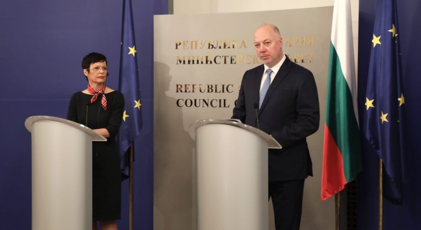 Еврокомисарят Марта Кос благодари за българската подкрепа.