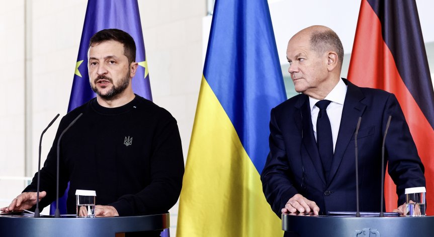 Володимир Зеленски посети Берлин.