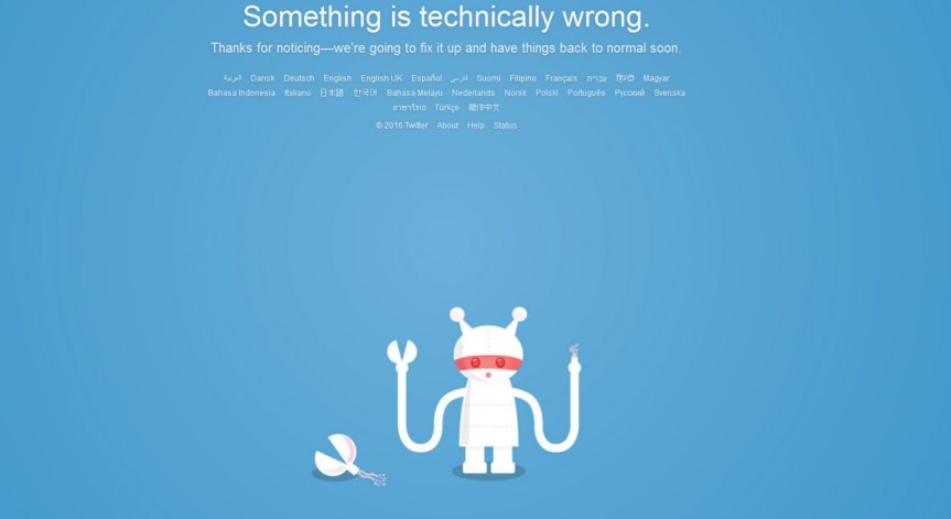 Twitter спря заради технически проблеми
