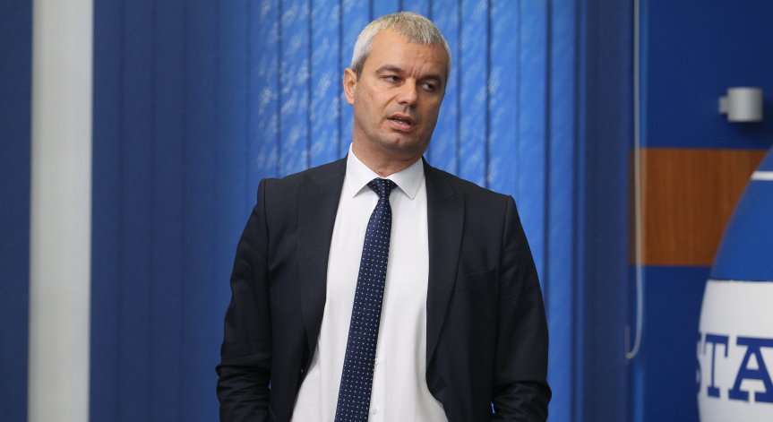 Костадин Костадинов направи видеообръщение в социалните мрежи.