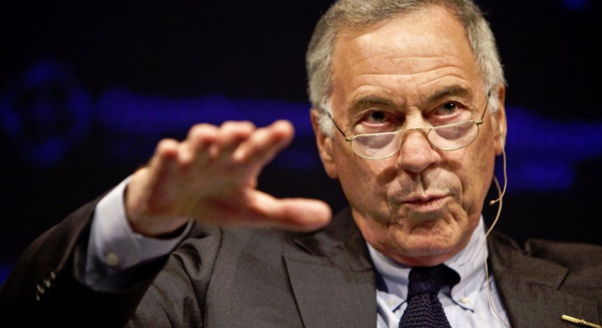 Проф. Стив Ханке в София на 11 май 2015