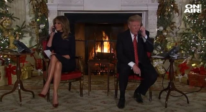 Тръмп и Мелания помогнаха на военните от 