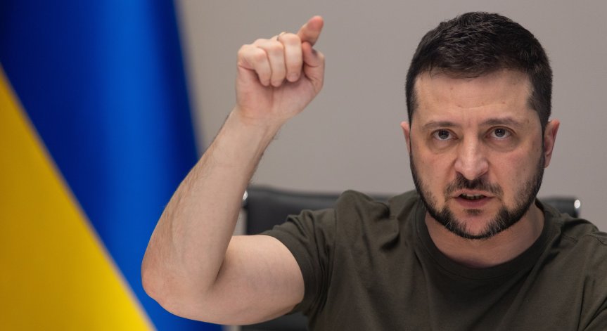 Зеленски: Украинското знаме пак ще се вее над Крим, нуждаем се от Германия срещу Русия