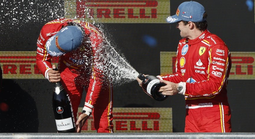 Шарл Льоклер и Карлос Сайнц подобриха представянето си.