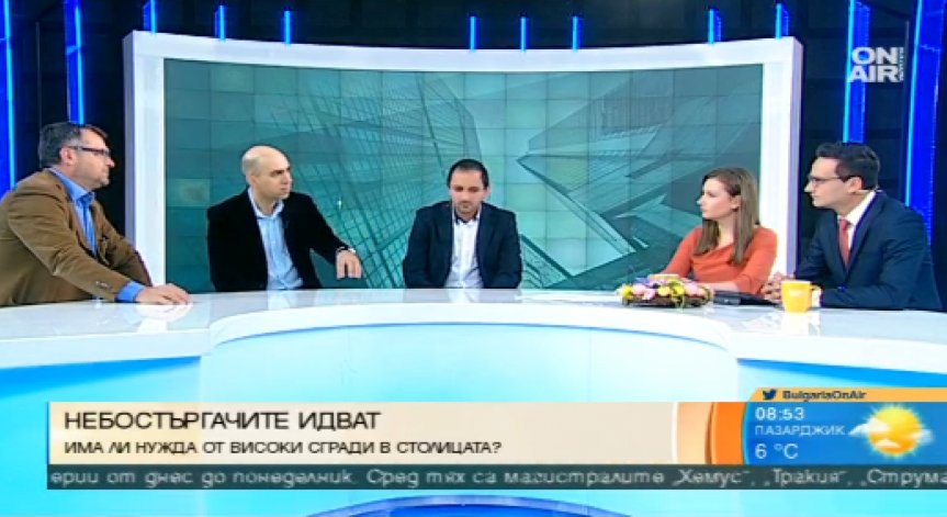 Продължава дебатът около новия небостъргач в София