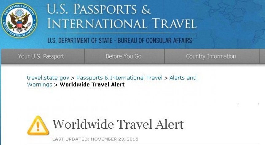 САЩ издаде предупреждение за опасност от атентати по света