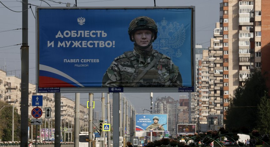 Русия дава много жертви, за да постигне целите си.