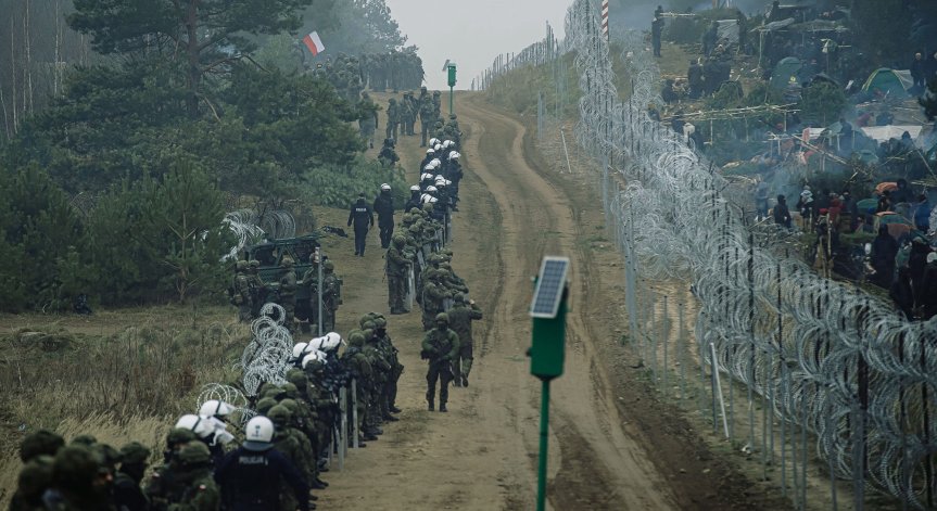 НАТО осъди остро действията на Беларус по границата