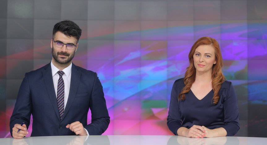 Десислава Атанасова и Константин Динчев са новата екранна двойка на Новините на Bulgaria ON AIR 