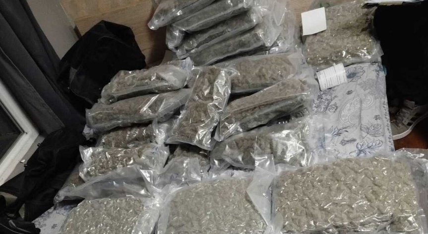 Полицията разби наркоапартамент в София, открити са 40 кг марихуана