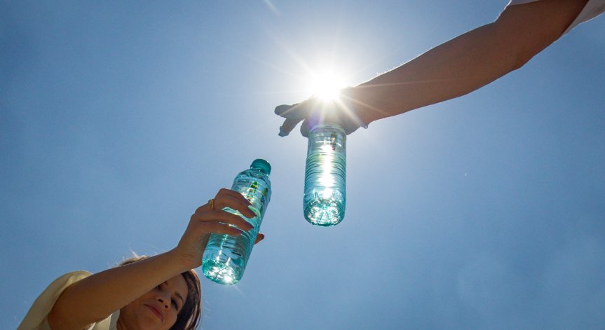 Минералната вода ще се раздава на три пункта.