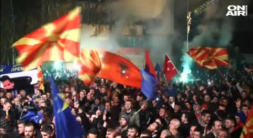 И двете водещи партии в Македония обявиха победа на изборите