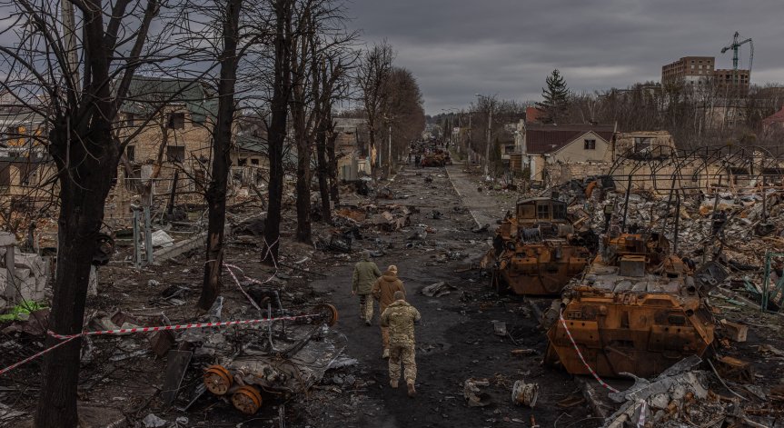 Нови зверства в Украйна, откриха телата на цивилни, натъпкани в гараж