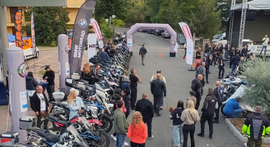 BMW Motorrad Варна представи пет модела на националната среща на BMW Motorcycle Club Bulgaria