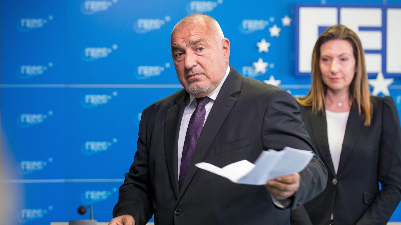 Photo: Bgonair Boyko Borisov Endorses Andrey Gyurov for Runoff