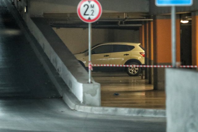 Снимка Димитър Кьосемарлиев Bulgaria ON AIR От обрания инкасо автомобил