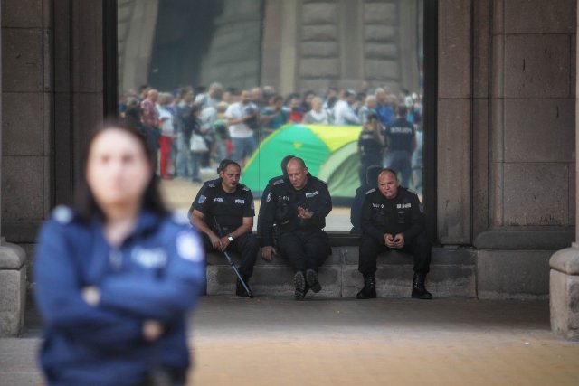 Снимка Димитър Кьосемарлиев Bulgaria ON AIRПротест срещу преговорите на